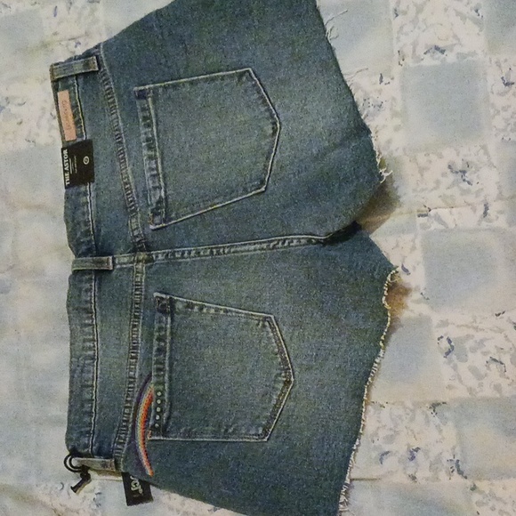 NWT Blank NYC Astor Cut Off Denim Jean Shorts High Waisted bootie Women's 30 - Picture 4 of 9